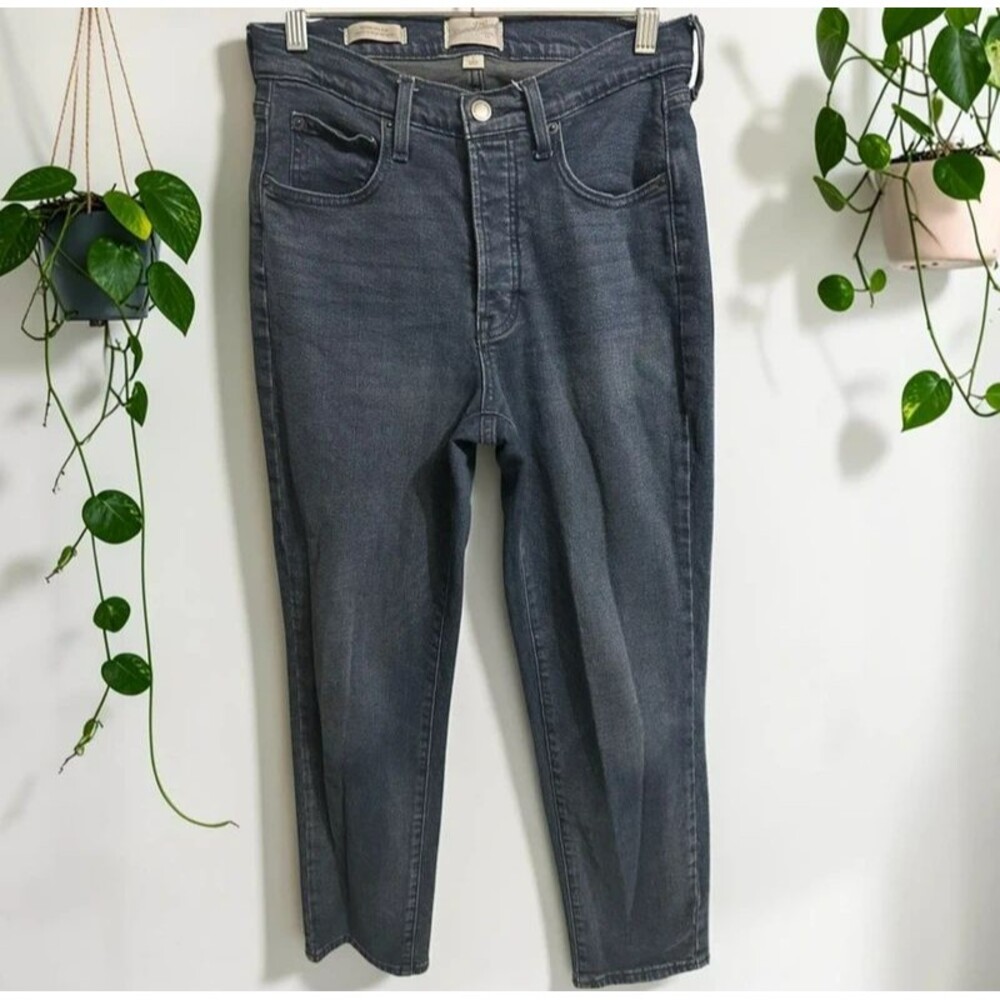 Universal Thread Women's Mid Rise Skinny Jeans Size 8 Dark Wash Stretch Denim